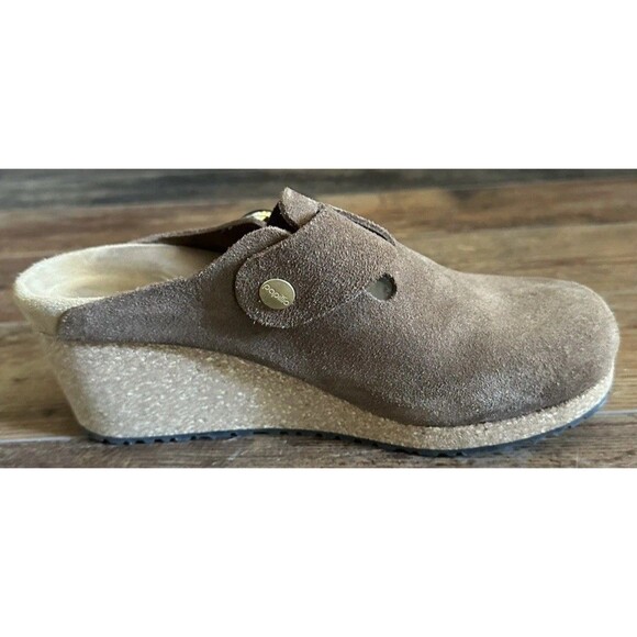 Birkenstock Papillio Fanny Ring Buckle Wedge Clog Women's Size 37 - Picture 2 of 8